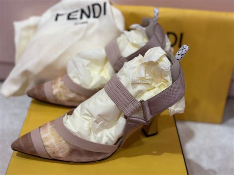 fendi colibri tulle pump sale